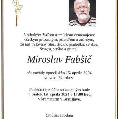 Miroslav Fabšič