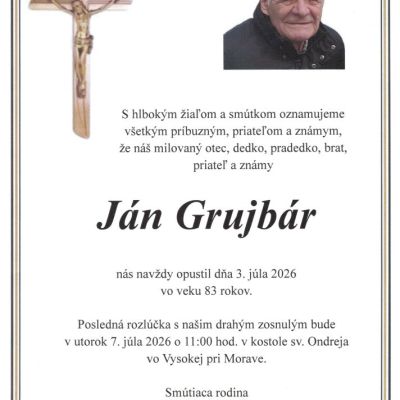 Ján Grujbár
