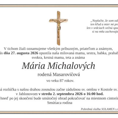 Mária Michalových
