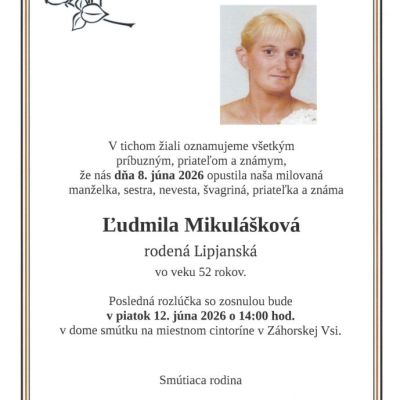 Ľudmila Mikulášková