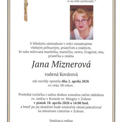 Jana Miznerová