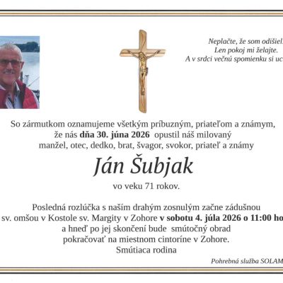 Ján Šubjak